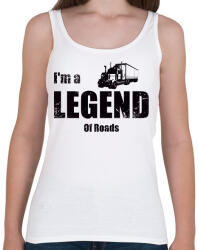 printfashion im a legend of roads - Női atléta - Fehér (1777227)