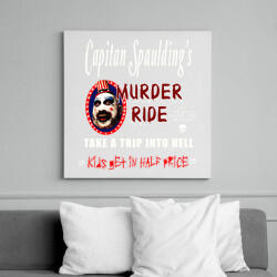 printfashion CAPITAN SPAULDINGS MURDER RIDER - Vászonkép - Fehér (6632323)