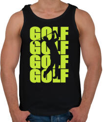 printfashion Golf Golf Golf - Férfi atléta - Fekete (15842478)