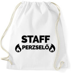 printfashion Perzselő Staff - Sportzsák, Tornazsák - Fehér (2152012)