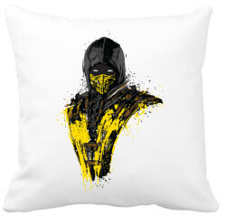 printfashion Scorpion - Párnahuzat, Díszpárnahuzat - Fehér (562445)