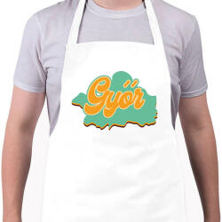 printfashion Győr - Kötény - Fehér (7135572)