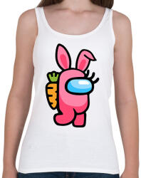 printfashion Among Us nyuszi - Női atléta - Fehér (6785787)