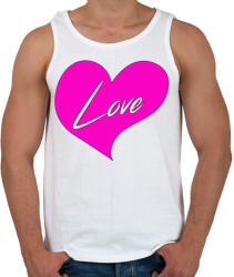 printfashion Love - Férfi atléta - Fehér (11680852)