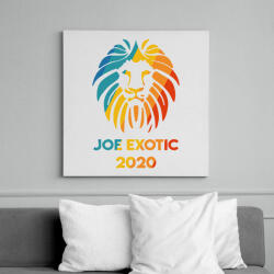printfashion Joe Exotic 2020 - Vászonkép - Fehér (6632093)