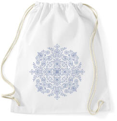 printfashion Kiszínezhető magyaros minta - Sportzsák, Tornazsák - Fehér (11629379)