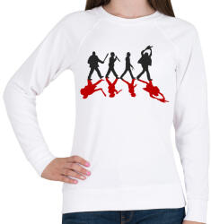 printfashion Gyilkosok - Női pulóver - Fehér (822527)