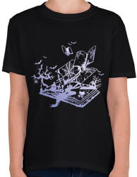 printfashion halloween stories - Gyerek póló - Fekete (14461136)