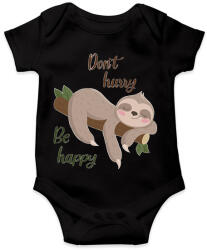 printfashion Lajhár - Baba Body - Fekete (14256051)