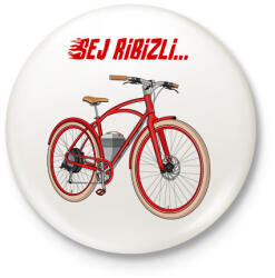 printfashion Sej ribizli - Kitűző, hűtőmágnes - Fehér (15716401)