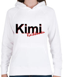 printfashion Raikkonen - Női kapucnis pulóver - Fehér (2306210)