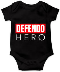 printfashion DEFENDO HERO - Baba Body - Fekete (9437792)