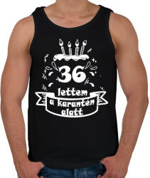 printfashion 36 lettem - Férfi atléta - Fekete (2499480)