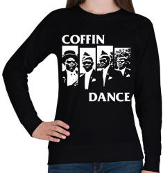 printfashion Dancing Coffin Guys - Női pulóver - Fekete (2551680)
