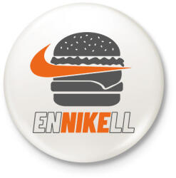 printfashion EnNIKEll - Kitűző, hűtőmágnes - Fehér (14105689)