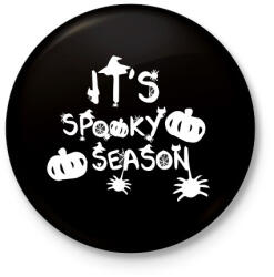 printfashion spooky. season. w - Kitűző, hűtőmágnes - Fekete (14458000)