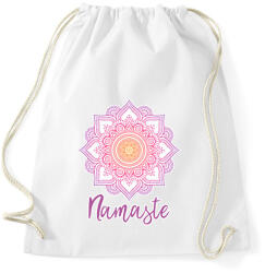 printfashion Namaste - Sportzsák, Tornazsák - Fehér (14510399)