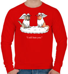 printfashion Pets heaven - Férfi pulóver - Piros (2537124)