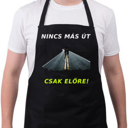 printfashion NINCS MÁS ÚT - Kötény - Fekete (4929328)