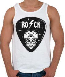 printfashion Rock UFO - Férfi atléta - Fehér (6375688)