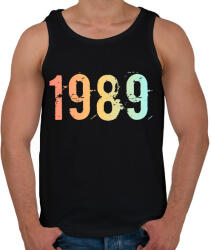 printfashion 1989 - Férfi atléta - Fekete (11830736)