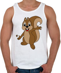 printfashion Mókus - Férfi atléta - Fehér (2789754)