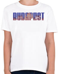 printfashion Budapest - Gyerek póló - Fehér (13187632)