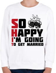 printfashion Shit - legénybúcsú - Gyerek pulóver - Fehér (13153840)