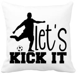 printfashion Let's kick it - Párnahuzat, Díszpárnahuzat - Fehér (4959032)