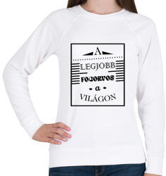 printfashion A legjobb fogorvos - Női pulóver - Fehér (7226532)