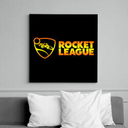 printfashion Rocket League - Vászonkép - Fekete (6654275)