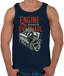 printfashion Nagyszervíz - Férfi atléta - Sötétkék (129728)