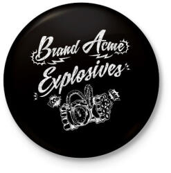 printfashion Csúcspont - Kitűző, hűtőmágnes - Fekete (3091438)