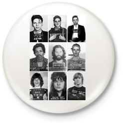 printfashion Rács mögött. - Kitűző, hűtőmágnes - Fehér (7155706)