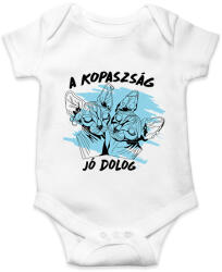 printfashion A kopaszság - Baba Body - Fehér (8259379)