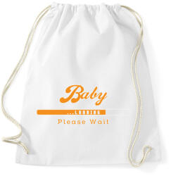 printfashion baby-loading-orange-white - Sportzsák, Tornazsák - Fehér (780039)