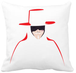 printfashion Vendetta - Párnahuzat, Díszpárnahuzat - Fehér (2891420)