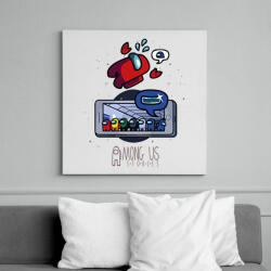 printfashion Among us stories - Vászonkép - Fehér (6634578)
