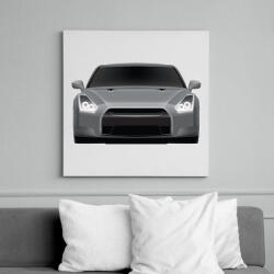 printfashion GTR - Vászonkép - Fehér (6623726)