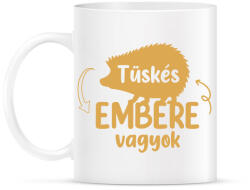 printfashion Tüskés embere vagyok - Névvel - Bögre - Fehér (12542525)