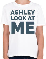 printfashion Ashley Look at Me - Gyerek póló - Fehér (14554429)