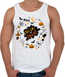printfashion Trick or Treat - Férfi atléta - Fehér (13926937)