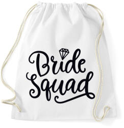 printfashion Bride Squad - Sportzsák, Tornazsák - Fehér (2625331)