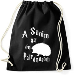 printfashion A Sünim az én Patrónusom - Sportzsák, Tornazsák - Fekete (16500295)