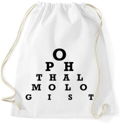 printfashion Ophthalmologist - szemész - Sportzsák, Tornazsák - Fehér (12646210)