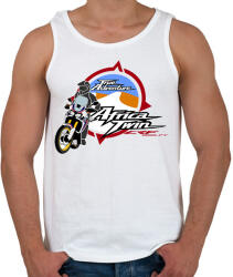 printfashion Honda Dakar - Férfi atléta - Fehér (2245872)