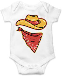 printfashion Cowboy - Baba Body - Fehér (11667874)