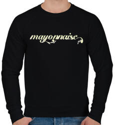 printfashion majonéz - Férfi pulóver - Fekete (14248598)