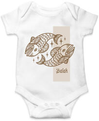 printfashion Halak horoszkóp - Baba Body - Fehér (6273678)