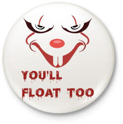 printfashion te is lebeghetsz2 - Kitűző, hűtőmágnes - Fehér (10973021)